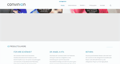 Desktop Screenshot of convinion.com